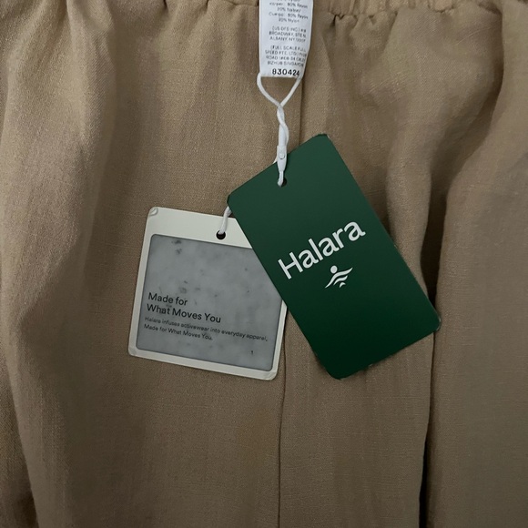 HALARA Tan Midi Wide Leg - Picture 5 of 5